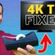 I fixed a broken 4K 55” TV with TAPE  | How to fix a TV with a blank screen