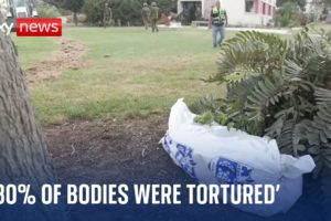 Israel-Hamas war: '80% of bodies' found, including children, were tortured