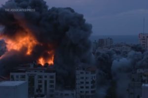 Israeli airstrikes hit Gaza in response to Hamas attack