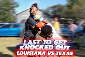 LAST TO GET KNOCKED OUT HOUSTON VS BATON ROUGE!