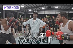 LAST TO GET KNOCKED OUT *IN THE HOOD*