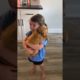 Little girl sobs as she holds her new puppy | Humankind #Shorts
