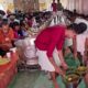 Mayapur Iskon Sulabh Bhojanalaya - Peaple Taking Unlimited Prasad Bhog - Jay Shree Krishna | Rice