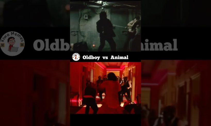 Ranbir Kapoor ANIMAL Fight Scene copy of Korean Movie Oldboy | Sandeep Reddy Vanga
