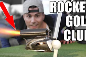 Rocket Powered Golf Club at 100,000 FPS