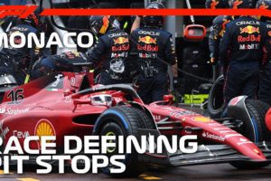 The Race Defining Pit Stops | 2022 Monaco Grand Prix