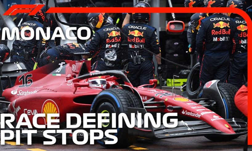 The Race Defining Pit Stops | 2022 Monaco Grand Prix