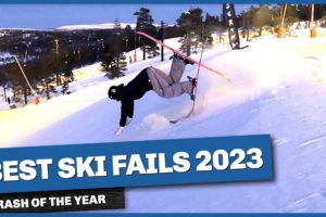 The most hilarious Ski fail  2023  (Part 1) Try not to Laugh #funny