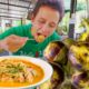 Toddy Palm Fruit Curry!! RARE THAI VILLAGE FOOD 🇹🇭 Phetchaburi (เพชรบุรี)
