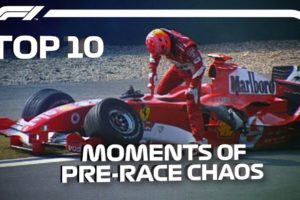 Top 10 Moments of Pre-Race Chaos