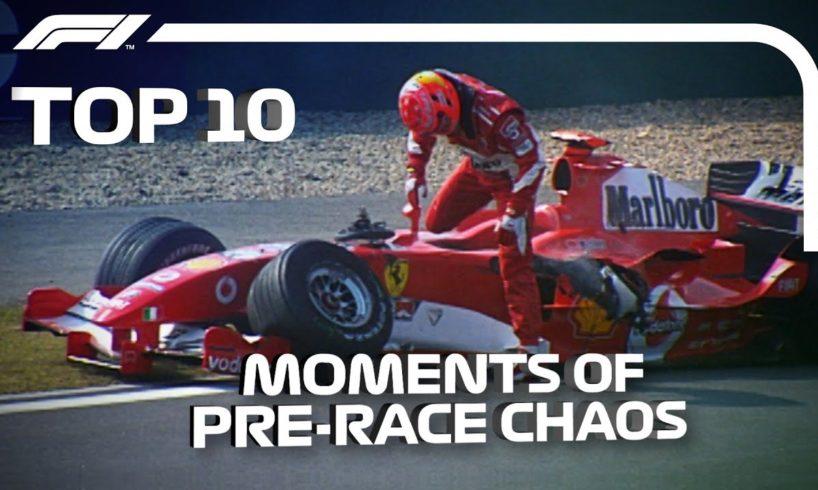 Top 10 Moments of Pre-Race Chaos
