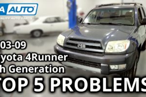 Top 5 Problems Toyota 4Runner SUV 4th Generation 2003-09