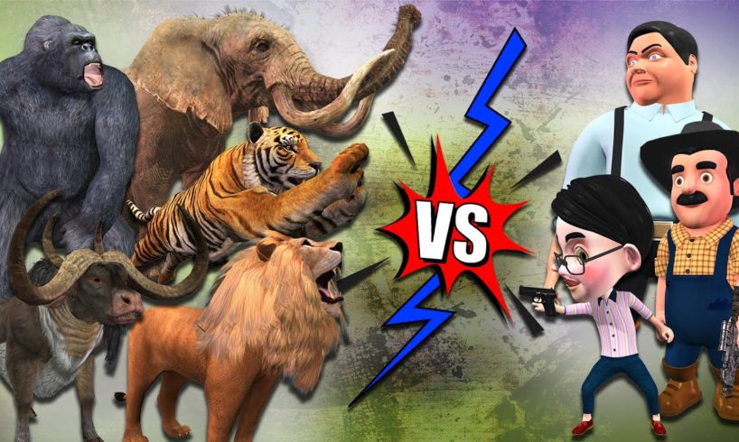When Animals Fight Back And Take Revenge On Humans || Animals Vs Humans  By Mr Lavangam