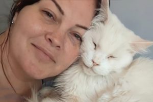 Woman Rescues Cat. Now the Cat Has Adopted Her