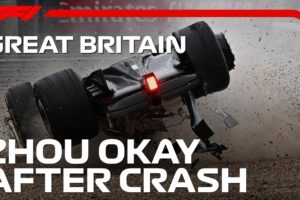 Zhou Okay After Heavy Silverstone Crash  | 2022 British Grand Prix