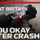 Zhou Okay After Heavy Silverstone Crash  | 2022 British Grand Prix