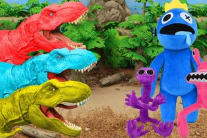 FPS Avatar Jurassic Park Rescues Rainbow Friends and Fights Dinosaurs-Animal Revolt Battle Simulator