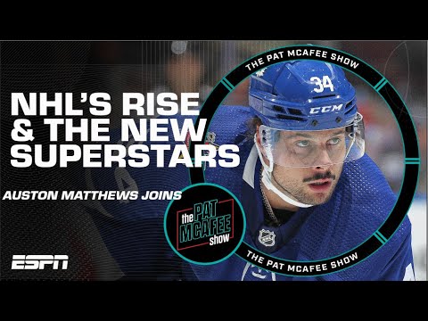 Auston Matthews is LOVING Toronto & faces of the NHL 👀 | The Pat McAfee Show