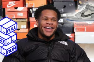 Devin Haney Resold Floyd Mayweather's Dior Air Jordans | Full Size Run