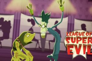 League of Super Evil | Doomageddon Attacking Doktor Frogg Compilation - Part 1