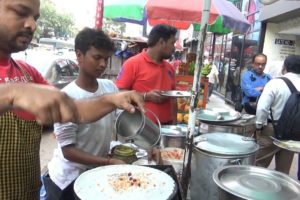 Milk Cream Toast @ 20 rs & Masala Dosa @ 25 rs | Kolkata Street Food