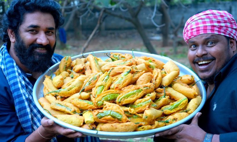MirchiBajji| మిరపకాయి బజ్జి |మసాలా మిర్చి బజ్జీ || Secret Recipe |Mirchi Bajji Recipe|| Spicy Bajji