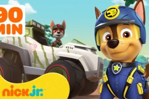 PAW Patrol Ultimate Rescue Missions! w/ Chase, Tracker & Marshall | 90 Minute Compilation | Nick Jr.