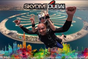 Skydive Dubai: Epic 13,000 Feet Freefall in 4K | Extreme Sports Adventure | 2023