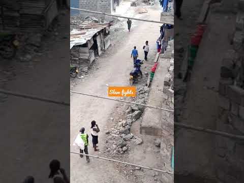 Street fights soweto Nairobi Kenya 🇰🇪