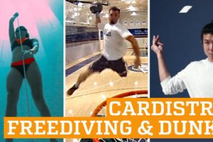 TOP THREE: Cardistry, Freediving & Dunks | PEOPLE ARE AWESOME