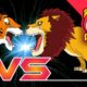 Tiger VS Lion | Animal battle | for Toddlers | funny video | REDMON