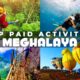 Top 14 paid adventure sports to do in Meghalaya | Complete information Tickets, timings & guidelines