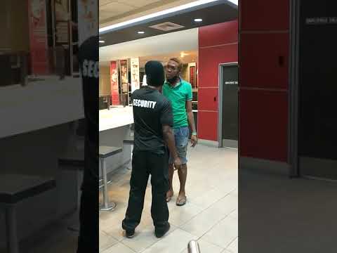 Trinidad KFC cleaner man vs Trinidad battyboy