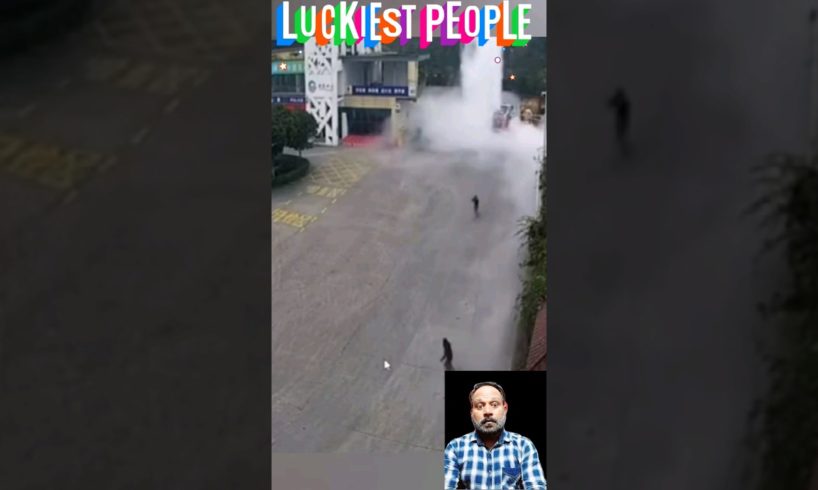 luckiest people in the earth near death #luckiest #people #viral #shorts #luckbychance