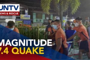 2, patay; 3, sugatan matapos tumama ang Magnitude 7.4 na lindol sa Surigao del Sur