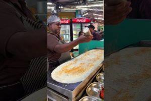 Biggest street food dosa ever made