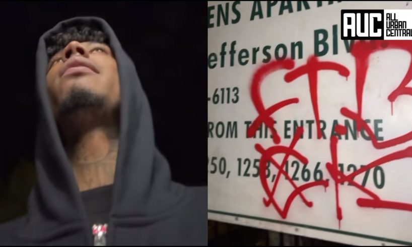 Blueface Pulls Up In Blood Neighborhood To Throw Hands With Soulja Boy