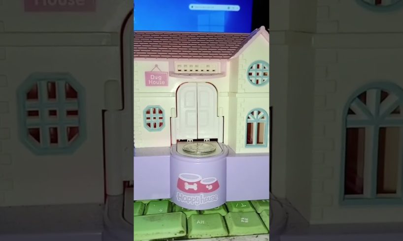 CUTE PUPPIES DON'T BE ANGRY 🤭🤪🤣🐕💰🏡#satisfying #doghouse #cute #toys #funny #asmr #asmrsounds