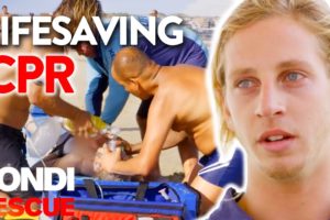 Close Call! Lifeguards Bring People Back to Life