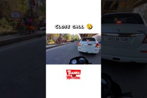 Close call 😯 || bach gaya bhai 😰 || #closecall #hyperride #splendor #viral #shorts #video #jammu