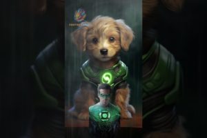 DC Heroes as CUTE Puppies Pt 2 #shorts