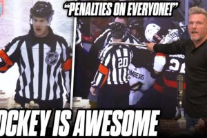 Every Player Gets A Penalty, Commentator Eats A Puck, & A Feel Good Story | Hockey Is AWESOME