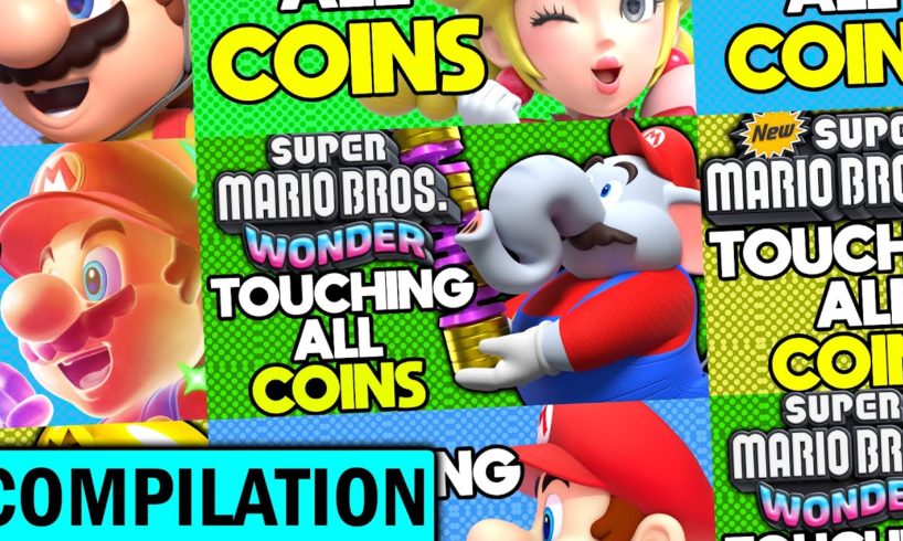 Every "Touch All Coins" 2D Mario Compilation!