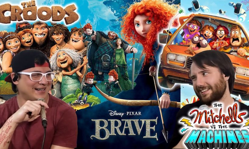 Family Adventures with The Croods, Brave & The Mitchells (Commentary Compilation)