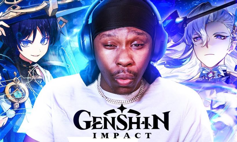 First Time REACTION to All GENSHIN IMPACT Version Trailers | 3.2-4.2