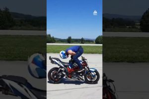 Guy Does Headstand on His Moving Motorbike | People Are Awesome
