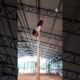 Guy Showcases Amazing Tricks Act While Balancing On a Pole