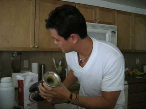 How To Drink Yerba Mate From A Cow Hoof