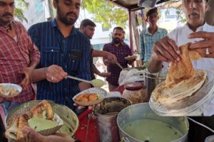 IT Working People Taking Breakfast - Any Item 20 Rs/ Plate | Hyderabad Street Food