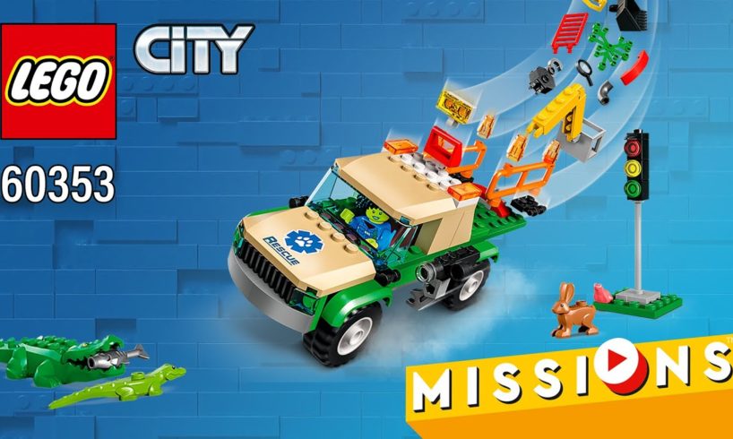 LEGO® City | Wild Animal Rescue Missions (60353)[246 pcs] Building Instructions | Top Brick Builder
